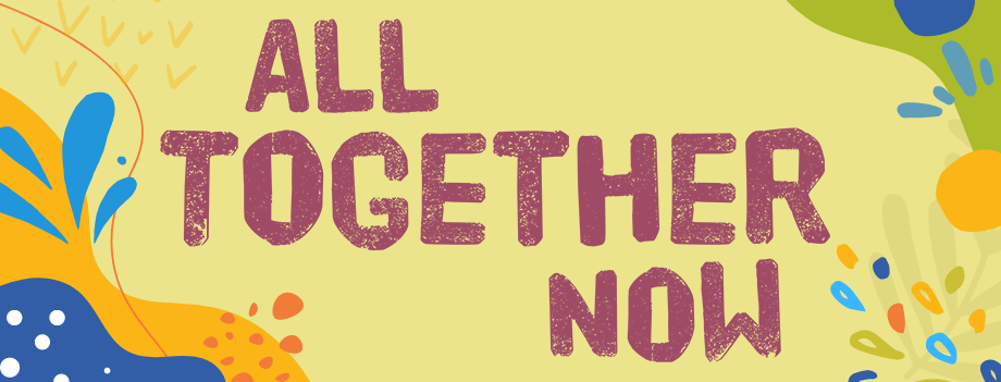 All together now! summer reading graphic header