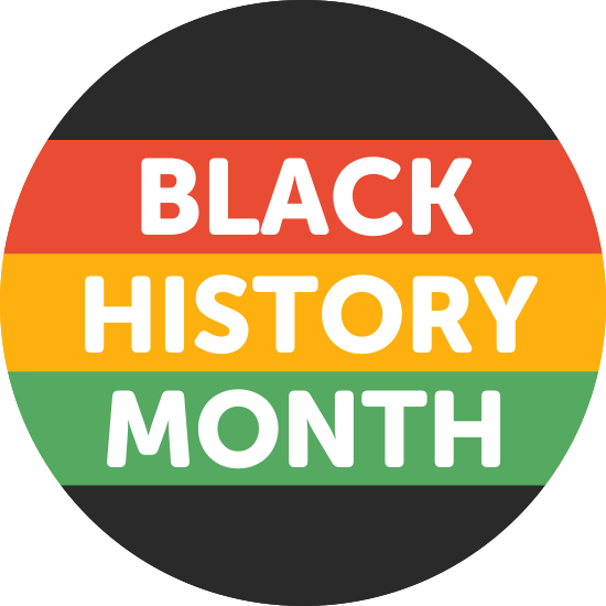 Black History Month reading challenge badge