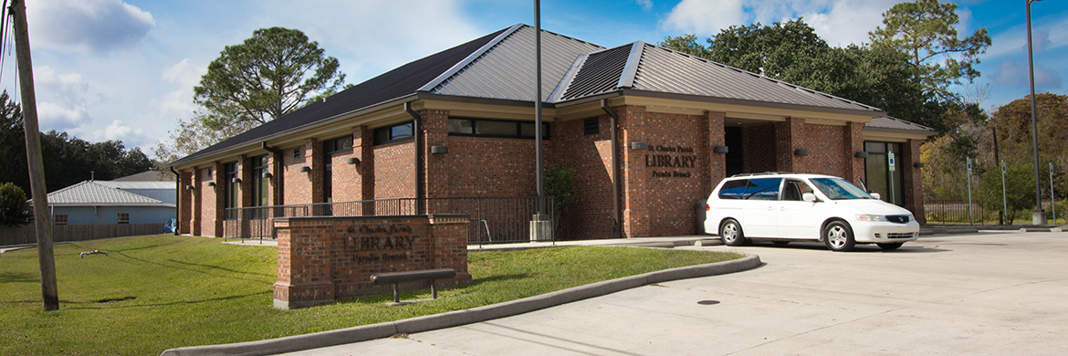 Paradis Branch Library header