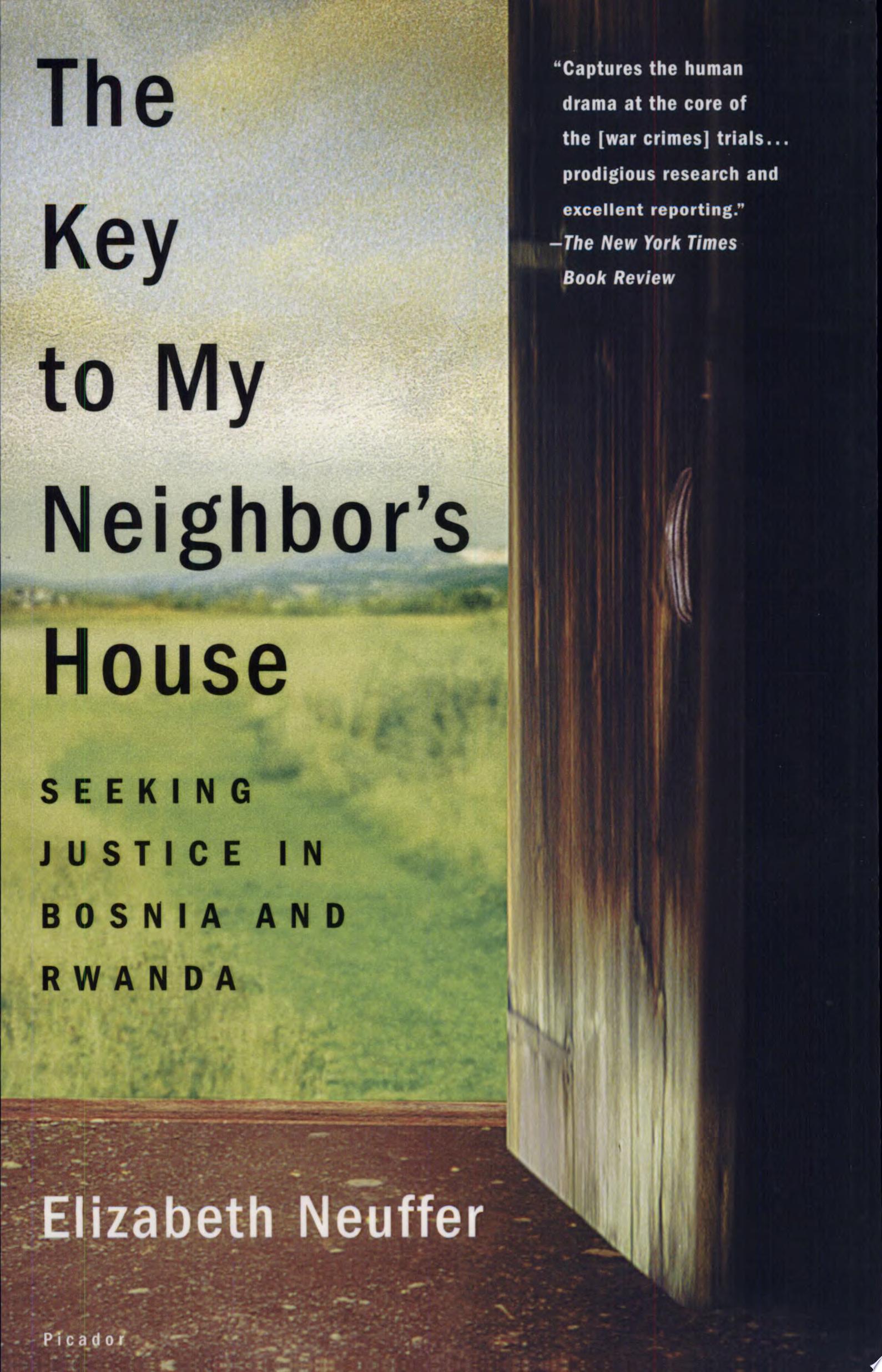 Image for "The Key to My Neighbor&#039;s House"