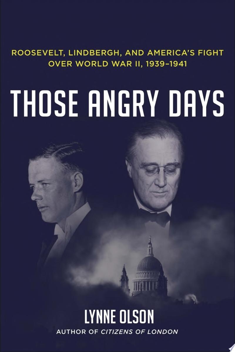 Image for "Those Angry Days"